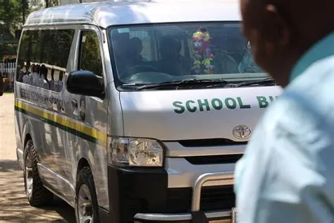 South African scholar transport minibus taxi